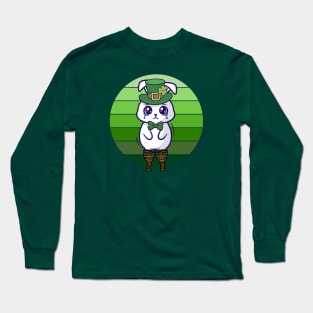 St. Patrick's Day Unlucky Rabbit Long Sleeve T-Shirt